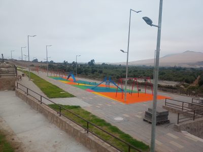 Foto 3: Plazas renovadas para la comuna de Huasco