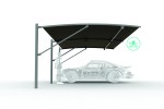 Toldo Impermeable de Estacionamiento Simple