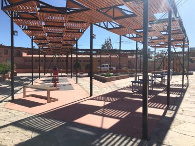 Foto 1: Plaza Activa del Adulto Mayor San Pedro de Atacama