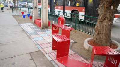 Foto 9: Innovación en paradas de buses un aporte al transporte público.