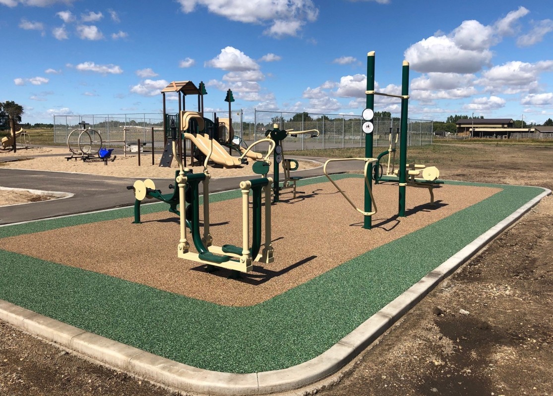 Piso In Situ Playtop made with Nike Grind