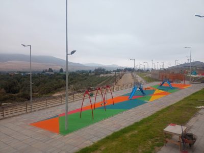 Foto 2: Plazas renovadas para la comuna de Huasco