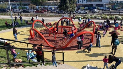 Foto 1: Mapocho Río, un nuevo pulmón verde en Santiago.