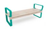 Rosenlund Bench with Armrests